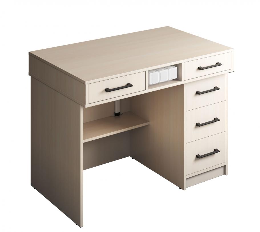 Стіл демонстраційний з розетками для кабінету фізики та хімії, АНШАР ГРУП (101302 HPL), 1200х750х900 мм, стільниця покрита хім. стійким пластиком HPL